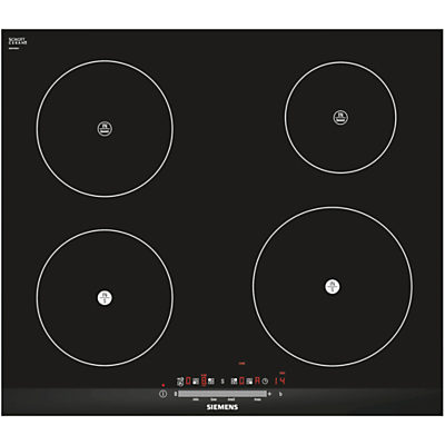 Siemens EH675FE27E Induction Hob, Black Siemens EH675FE27E Induction Hob, Black